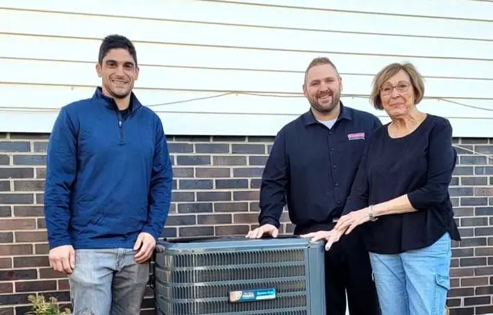 happy On The Mark Heating & Air customers